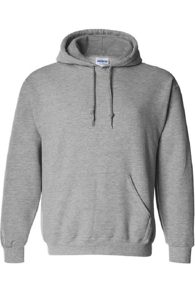 Gildan Heavyweight Dryblend Adult Unisex Hooded Sweatshirt Top / Hoodie (13 Colours) In Multi