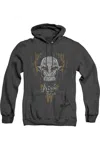 Gildan Hobbit Azog Adult Heather Hoodie / Hooded Sweatshirt In Black