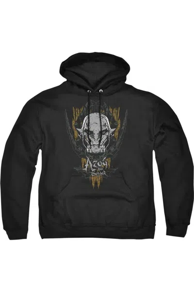 Gildan Hobbit Azog Adult Pull Over Hoodie / Hooded Sweatshirt In Black