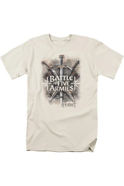 Gildan Hobbit Battle Of Armies Short Sleeve Adult Tee / T-shirt In White