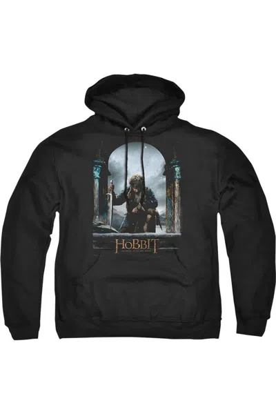 Gildan Hobbit Bilbo Poster Adult Pull Over Hoodie / Hooded Sweatshirt In Black