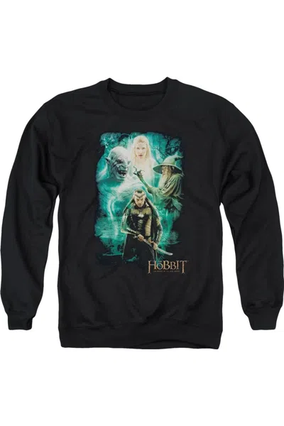 Gildan Hobbit Elronds Crew Adult Crewneck Sweatshirt In Black