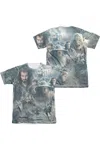 Gildan Hobbit Epic Poster (front/back) Adult Poly/cotton Short Sleeve Tee / T-shirt In White