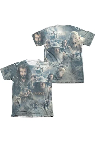 Gildan Hobbit Epic Poster (front/back) Adult Poly/cotton Short Sleeve Tee / T-shirt In White