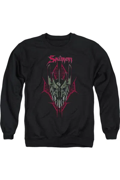 Gildan Hobbit Evils Helm Adult Crewneck Sweatshirt In Black