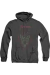 Gildan Hobbit Evils Helm Adult Heather Hoodie / Hooded Sweatshirt In Black