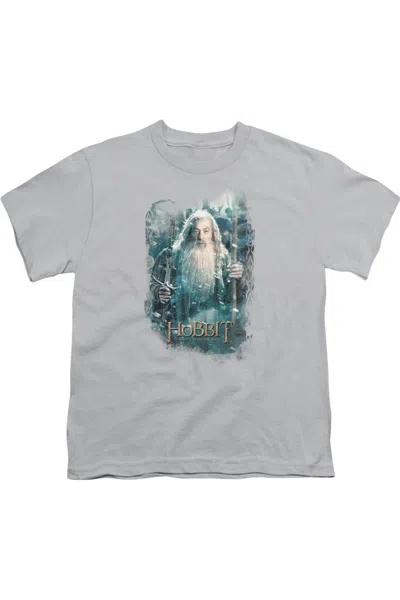 Gildan Kids' Hobbit Gandalfs Army Short Sleeve Youth Tee / T-shirt In Gray