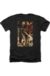 Gildan Hobbit I Am Fire Adult Heather Tee / T-shirt In Black