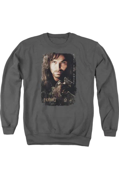 Gildan Hobbit Kili Poster Adult Crewneck Sweatshirt In Pink