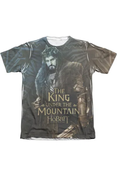 Gildan Hobbit King Adult Poly/cotton Short Sleeve Tee / T-shirt In White