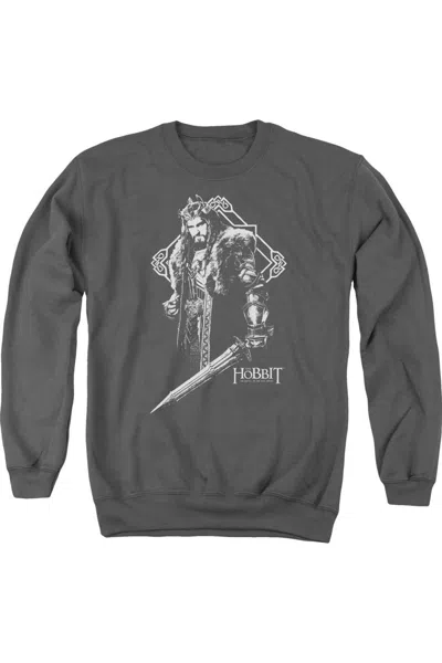 Gildan Hobbit King Thorin Adult Crewneck Sweatshirt In Pink