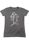 Gildan Hobbit King Thorin Short Sleeve Womens Tee / T-shirt In Pink