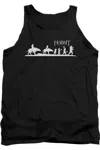 Gildan Hobbit Orc Company Adult Tank Top In Black