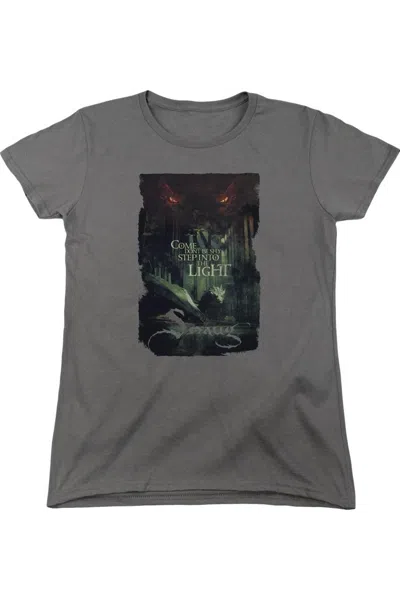 Gildan Hobbit Taunt Short Sleeve Womens Tee / T-shirt In Pink
