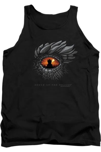 Gildan House Of The Dragon Eye Of The Dragon Adult Tank Top In Black