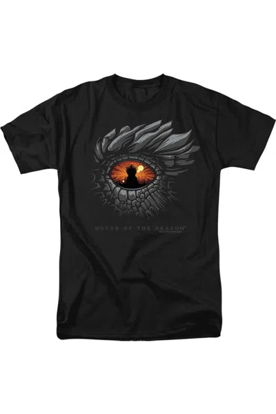 Gildan House Of The Dragon Eye Of The Dragon Short Sleeve Adult Tee / T-shirt In Black