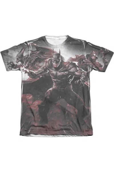 Gildan Infinite Crisis Ic Batman Adult Poly/cotton Short Sleeve Tee / T-shirt In White