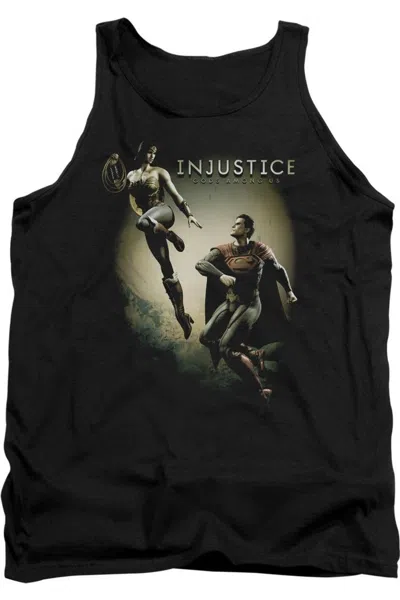 Gildan Injustice Gods Among Us Battle Of The Gods Adult Tank Top In Black