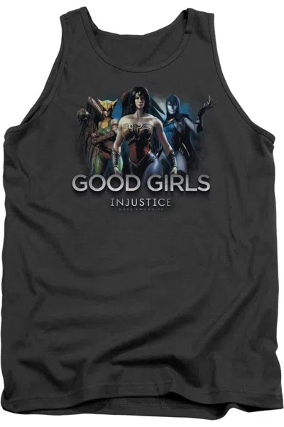 Gildan Injustice Gods Among Us Good Girls Adult Tank Top In Pink