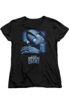 Gildan Iron Giant Giant And Hogarth Short Sleeve Womens Tee / T-shirt In Black