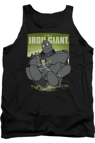 Gildan Iron Giant Helping Hand Adult Tank Top In Black