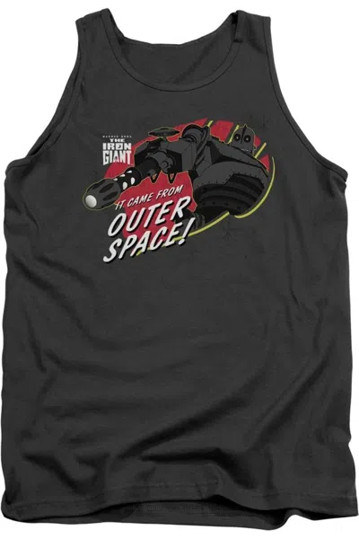 Gildan Iron Giant Outer Space Adult Tank Top In Pink