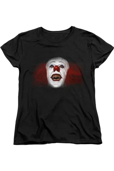 Gildan It 1990 Every Nightmare Youve Ever Short Sleeve Women´s Tee / T-shirt In Black