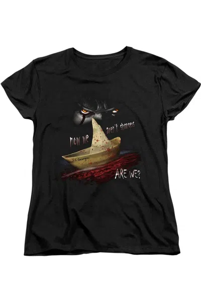 Gildan It 2 Now We Aren´t Strangers Short Sleeve Women´s T-shirt In Black