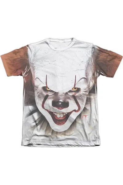 Gildan It 2017 Pennywise At Large Adult Poly/cotton Short Sleeve Tee / T-shirt In White