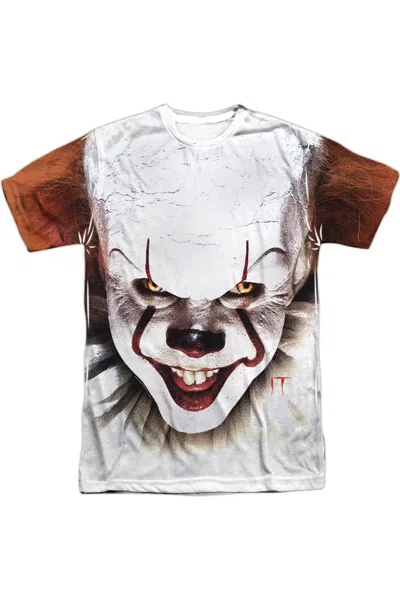 Gildan It 2017 Pennywise At Large Short Sleeve Adult Poly Crew Tee / T-shirt In White