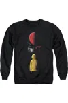 Gildan It 2017 Red Balloon Adult Crewneck Sweatshirt In Black