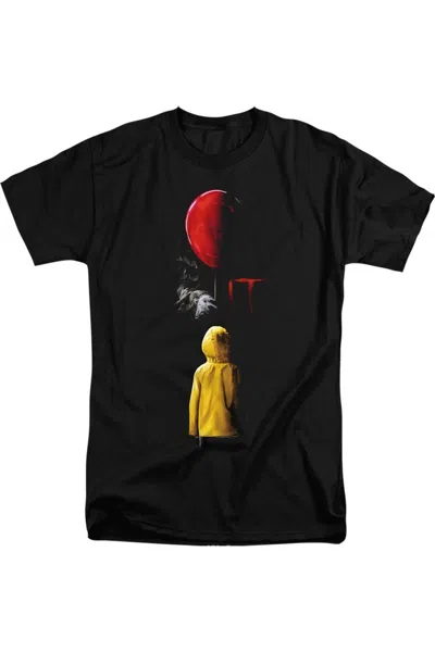 Gildan It 2017 Red Balloon Short Sleeve Adult Tall Tee / T-shirt In Black