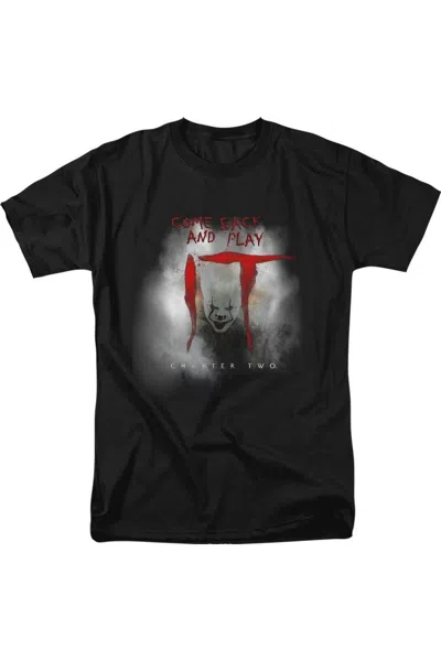 Gildan It 2019 Come Back And Play Short Sleeve Adult Tee / T-shirt In Black