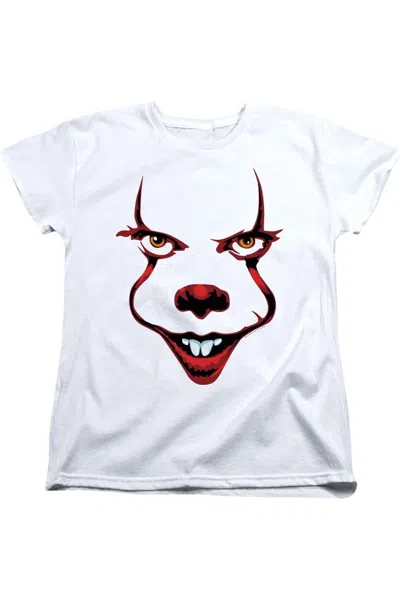 Gildan It 2019 Smile Short Sleeve Women´s Tee / T-shirt In White