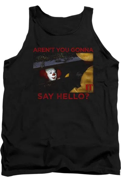 Gildan It Hello Adult Tank Top In Black