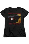 Gildan It Hello Short Sleeve Women´s T-shirt In Black
