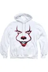 Gildan It Smile Adult Pull Over Hoodie In White