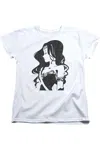 Gildan Justice League Movie Profile Short Sleeve Womens Tee / T-shirt In White