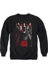Gildan Justice League Movie The League Adult Crewneck Sweatshirt In Black