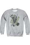 Gildan Justice League Of America Archers Arrows Adult Crewneck Sweatshirt In Multi