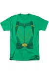 Gildan Justice League Of America Arrow Uniform Short Sleeve Adult Tee / T-shirt In Green