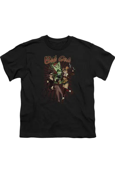 Gildan Kids' Justice League Of America Bad Girls Short Sleeve Toddler Tee / T-shirt In Black