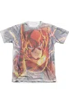 Gildan Justice League Of America Barrys Back Adult Poly/cotton Short Sleeve Tee / T-shirt In White