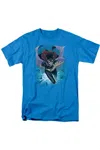 Gildan Justice League Of America Batgirl #1 Short Sleeve Adult Tee / T-shirt In Blue