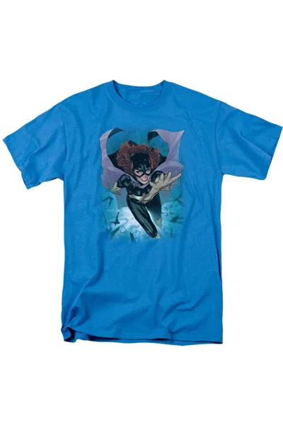 Gildan Justice League Of America Batgirl #1 Short Sleeve Adult Tee / T-shirt In Blue