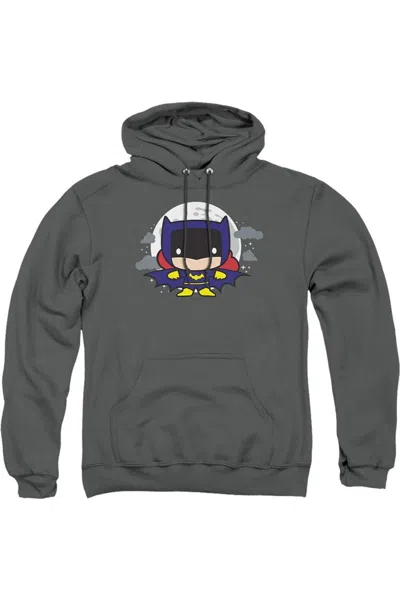 Gildan Justice League Of America Batgirl Chibi Adult Pull Over Hoodie / Hooded Sweatshirt In Pink