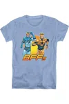 Gildan Justice League Of America Booster Beetle Bff Short Sleeve Womens Tee / T-shirt In Multi