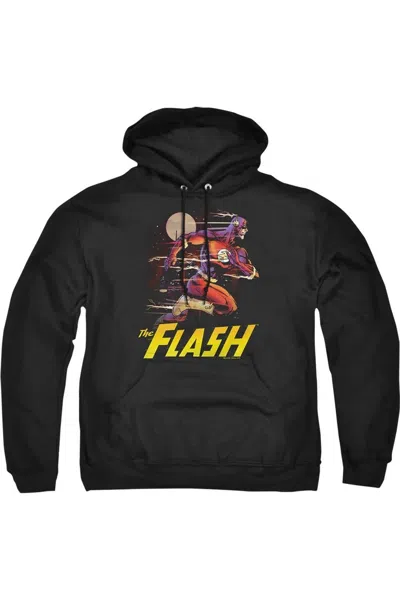 Gildan Justice League Of America City Run Adult Pull Over Hoodie / Hooded Sweatshirt In Black