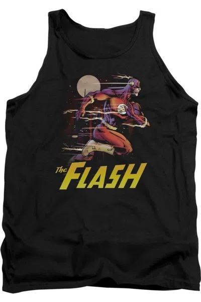 Gildan Justice League Of America City Run Adult Tank Top In Black