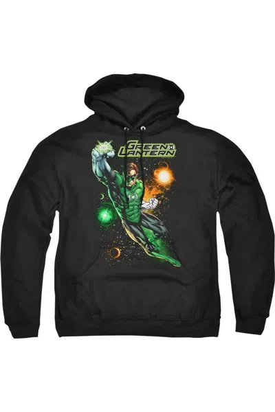 Gildan Justice League Of America Galactic Guardian Adult Pull Over Hoodie / Hooded Sweatshirt In Black